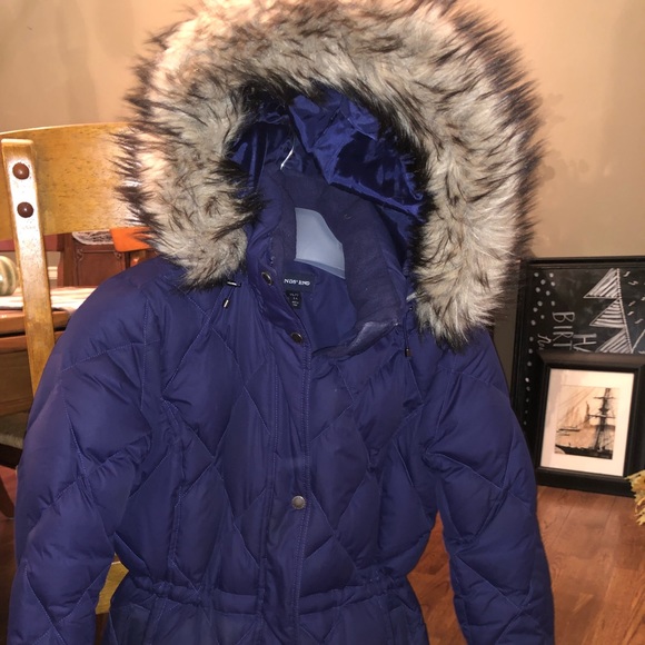 Lands End warm winter coat - Picture 2 of 5